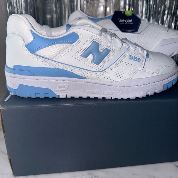New Balance Shoes - New in Box New Balance 550 US womans size 10 White Blue